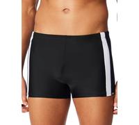 Badehose mit Bein Jersey Schlüsseltasche schwarz - Aqua 4