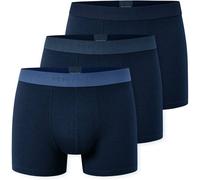 Shorts 3er-Pack Organic Cotton Webgummibund nachtblau - 95/5 10