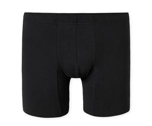 SCHIESSER Herren Boxershorts - Premium Cotton-Shorts, Retro, Baumwoll Stretch Schwarz S