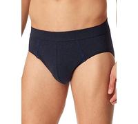 Schiesser Herren Comfort Fit Gr. 4 Bis 14 -95/5 Organic Slip, Blau-mel., 4XL Große Größen EU