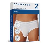 Schiesser 2P Cotton Flex Rio Briefs Weiß Baumwolle Small Herren
