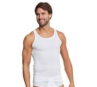 Schiesser Herren fijnripp 5121 Unterhemd, Weiß (100), M EU