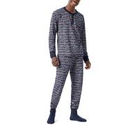 Schiesser Herren Geschenkidee für Weihnachten Schlafanzug Geschenkset mit Socken