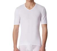 Schiesser Herren-Shirt Classic Feinripp 1/2-Arm Weiß Größe 5 (M)