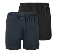 Schiesser Herren 2 Pack Boxershorts Baumwolle Jersey weich Multipack - Jerseyboxer, Sortiert 2_182426, 4