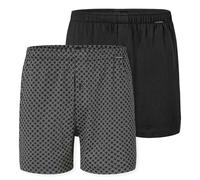 Schiesser Herren Boxershorts 2er Pack – sortiert 5 – Baumwolle Jersey weich – Gr. 5