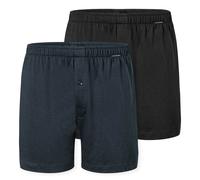 Boxershorts SCHIESSER "Boxershorts Multipacks", Herren, Gr. 10, 908, sonstiges, Single Jersey, Obermaterial: 100% Baumwolle, unifarben, normal, Unterhosen, lockere Passform, mit Eingriff, Gummizug (30