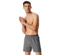 SCHIESSER Herren Jersey-Boxershorts, 4er Pack - 4Pack Boxershorts, Baumwolle, einfarbig Schwarz/Grau 3XL