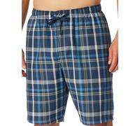 Schiesser Herren Kurze Schlafhose-Mix + Relax Pyjamaunterteil, Indigo_182191, 48