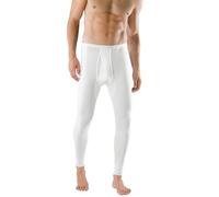 SCHIESSER Original Classics Doppelripp Hose lang Uni weiß 05050/100 X4L