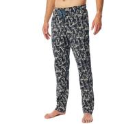 Schiesser Herren Lange Schlafhose-Mix + Relax Pyjamaunterteil, Navy_182185, 48