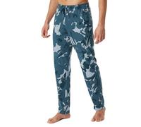 Schiesser Herren Lange Schlafhose Organic Cotton-Mix + Relax Pyjamaunterteil, Multicolor 2_180289, 56