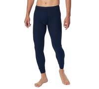Schiesser Herren Lange Unterhose Mit Eingriff - Original Feinripp Unterwäsche, Navy_005135, XXL EU