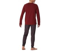 Schiesser Herren Langer Schlafanzug Pyjama Lang - 180269