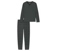 Schiesser Herren Langer Schlafanzug Pyjama Lang - 182655