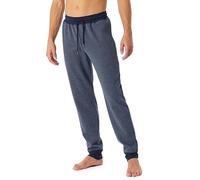 Schiesser Herren Loungwear Schlafhose Jogginghose-Mix + Relax Pyjamaunterteil, Nachtblau, 56