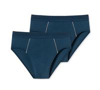 Schiesser Herren Mini Slip Comfort Fit | 2er Pack (DE/NL/SE/PL, Alphanumerisch, XL, Regular, Regular, Admiral)