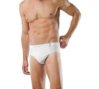 Schiesser Herren Minislip Slip, Weiß (100-weiss), L EU