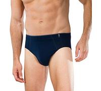 Schiesser Herren Slip 205422, Gr. 6 (L), Blau (801-admiral)