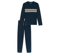 Schiesser Herren Pyjama CasualSchlafanzug, Pyjama Set, Nachtwäsche EU48