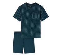 Schiesser Herren Pyjama Comfort EssentialsSchlafanzug, Pyjama Set, Nachtwäsche EU 54