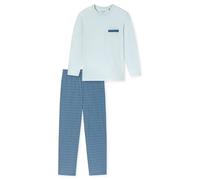 Schiesser Herren Pyjama Comfort hellblau - Größe 58