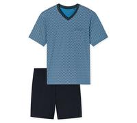 Schiesser Herren Schlafanzug kurz V-Ausschnitt - Nightwear Set