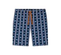 Schiesser Herren Pyjamahose Mix Relax Herren Bermuda Shorts Baumwolle Muster bequem Organic Cotton