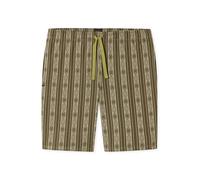 Schiesser Herren Pyjamahose Mix Relax Herren Bermuda Shorts Baumwolle Muster bequem Organic Cotton