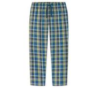 Schiesser Herren Pyjamahose Mix Relax Herren Schlafhose lang kariert Baumwolle Taschen bequem Nachtwäsche