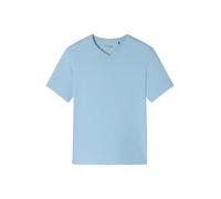 Schiesser Herren Pyjamaoberteil Mix Relax Herren Kurzarmshirt Baumwolle V Ausschnitt kombinierbar Nachtwäsche