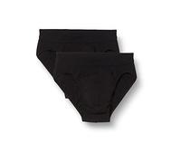Schiesser Herren Rio-Slip Authentic 2er Pack (Farbe: schwarz / Größe: 5 (M))