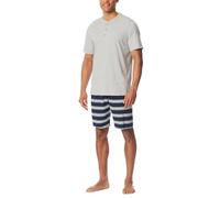 Schiesser Pyjama Herren hellgrau, 52