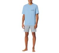 Schiesser Schlafanzug kurz Comfort Nightwear Rundhals Herren Gr. 58