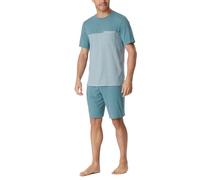 Schiesser Herren Schlafanzug kurz Rundhals - Nightwear Set