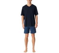 Schiesser Herren Schlafanzug kurz V-Auschnitt - Nightwear Set
