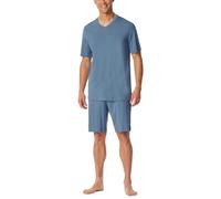 Schiesser Herren Schlafanzug kurz V-Ausschnitt - Modern Nightwear