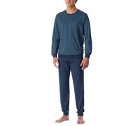 SCHIESSER - Schlafanzug lang deep blue - Gr. - 54