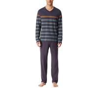 Schiesser Pyjama Herren anthrazit, 48