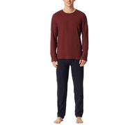 Schiesser Pyjama Herren bordeaux, 50