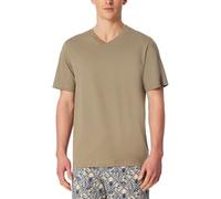 Schiesser Herren Schlafanzugoberteil Shirt V-Ausschnitt - 169872