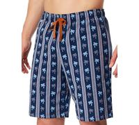 Schiesser Herren Schlafhose kurz Bermuda - Mix + Relax - Organic Cotton