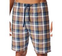 Schiesser Herren Bermuda-Schlafhose Nougat Bio-Baumwolle Gr. 52