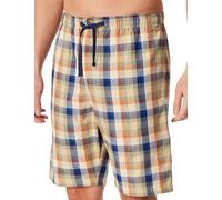 Schiesser Herren Schlafhose kurz Bermuda Web - Mix + Relax - Cotton