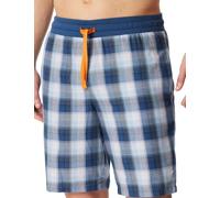 Schiesser Herren Schlafhose kurz Bermuda Web - Mix + Relax - Organic Cotton