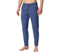 Hose lang Jersey Bündchen blaugrau gemustert - Mix+Relax 54