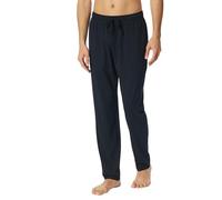 Schiesser Herren Lange Schlafhose Bio-Baumwolle-Mix + Relax Pyjamaunterteil, dunkelblau_182185, 58