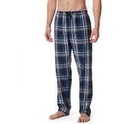 Schiesser Pyjamahose Herren Mix + Relax – Bio-Baumwolle – marine – Größe 58