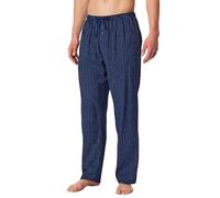 Schiesser Herren Schlafhose Pyjamahose lang Webware Seersucker - Mix + Relax