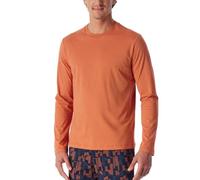 Schiesser Herren Schlafshirt Langarm Rundhals - Mix + Relax - Cotton